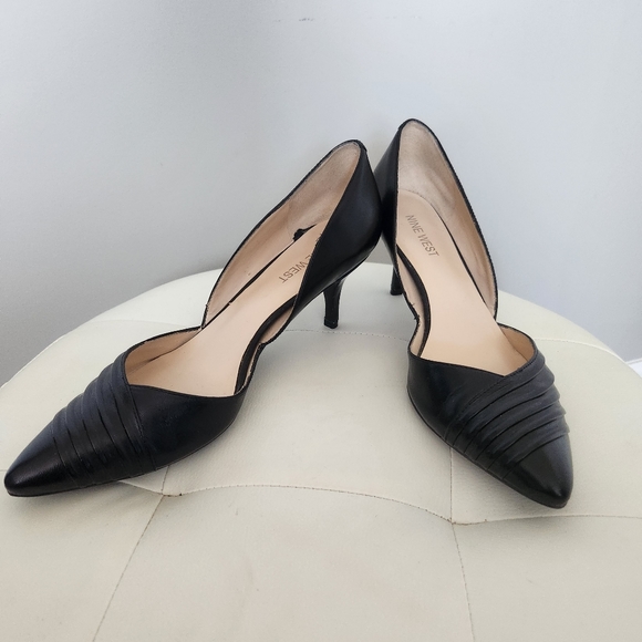 Nine West Makina Leather kitten heels - Picture 1 of 4